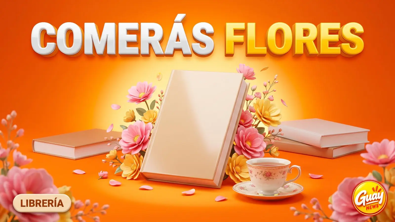 «Comerás flores»: la novela debut que no para de venderse — Librería GUAY