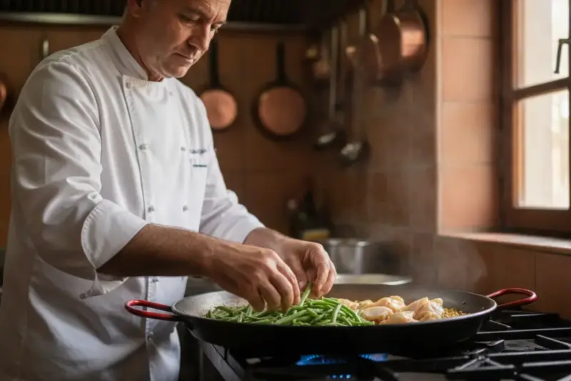 José Andrés revela su receta para la auténtica paella valenciana