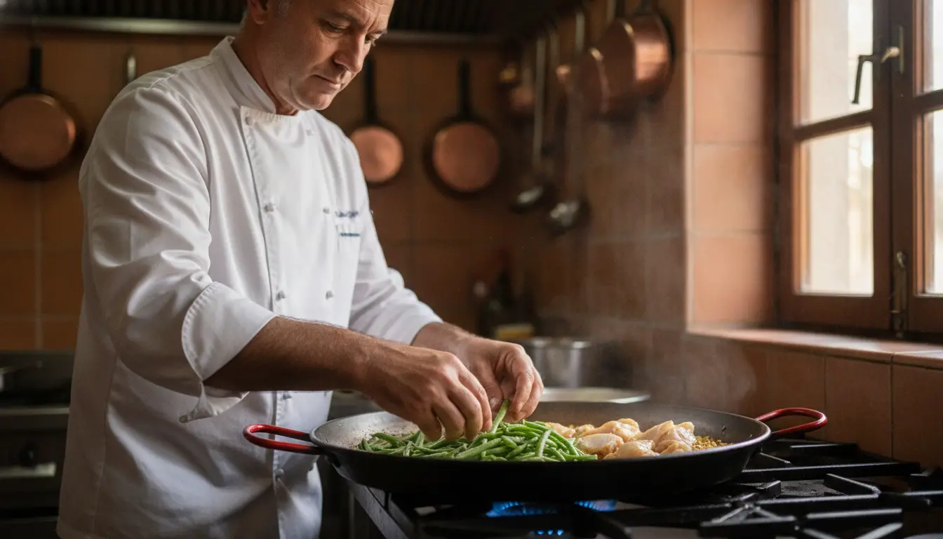 José Andrés revela su receta para la auténtica paella valenciana