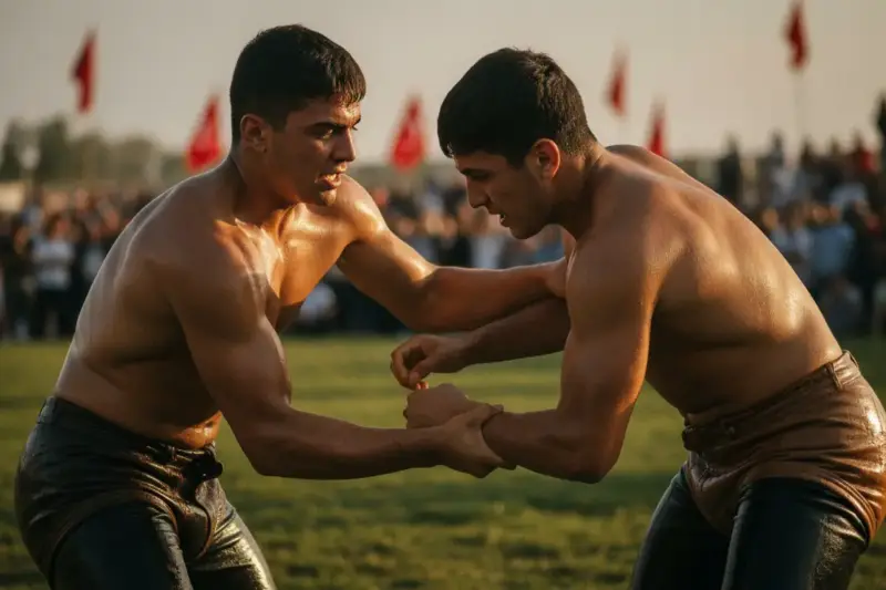 Lucha libre turca: el sueño del joven Osman Ali Davutoğlu