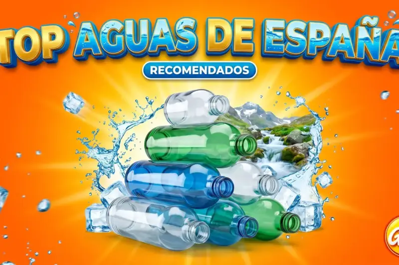 Las mejores marcas de agua embotellada en España — Recomendados GUAY