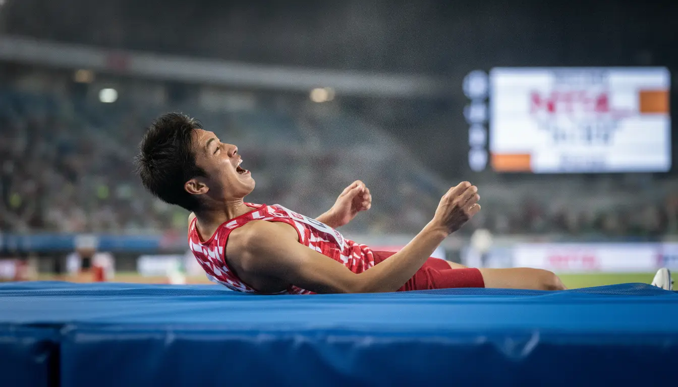 Oro histórico en salto de altura para Taiwán