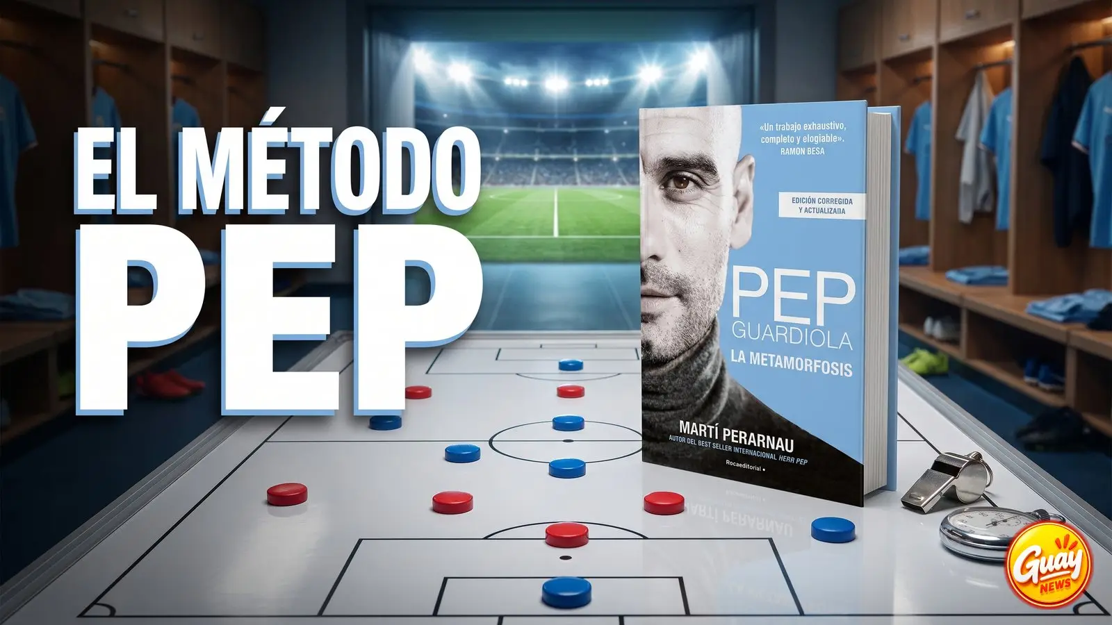 «Pep Guardiola. La metamorfosis»: reseña del libro