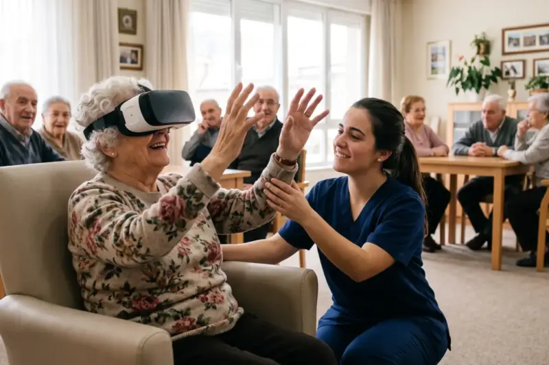 Realidad virtual en Vigo para la estimulación en mayores