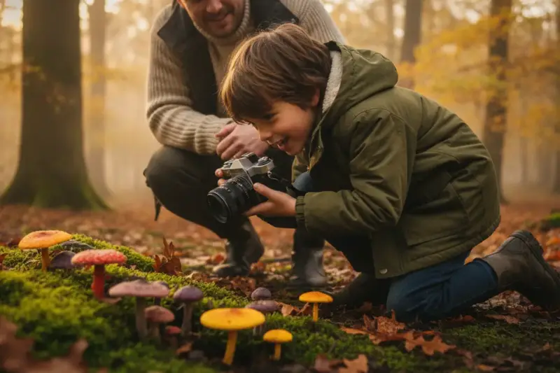 Setas: fotografiar en otoño en lugar de recolectar