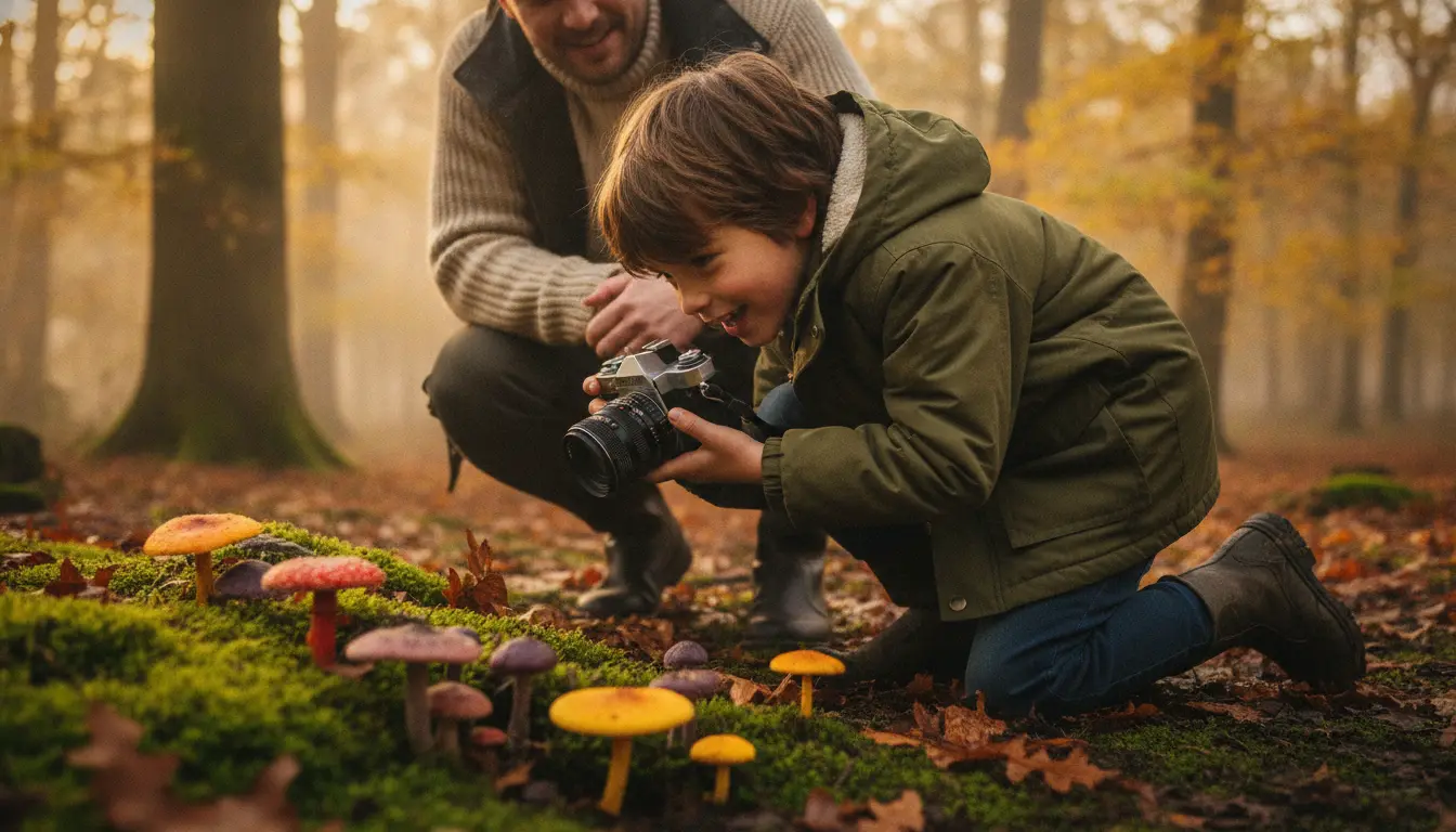 Setas: fotografiar en otoño en lugar de recolectar