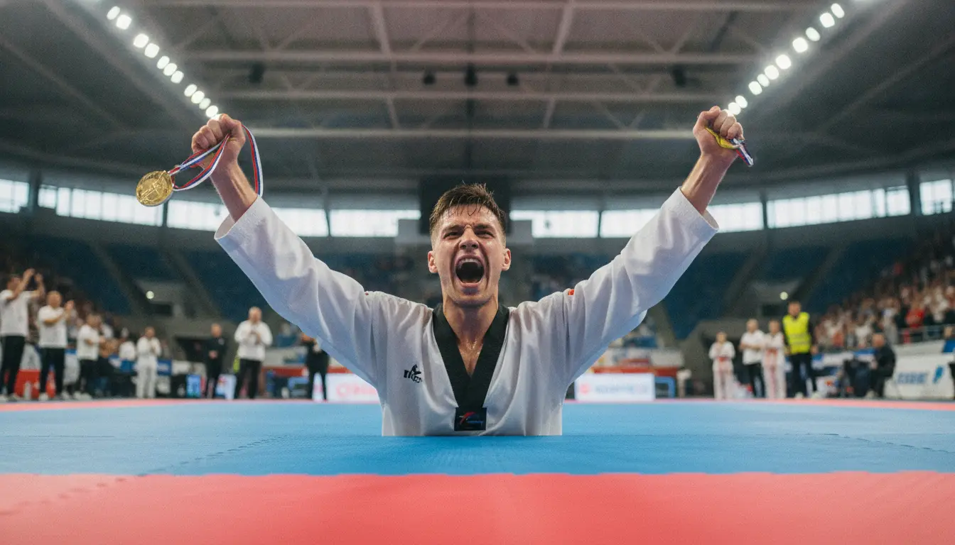 Taekwondo oro para Dell'Aquila en Varsavia
