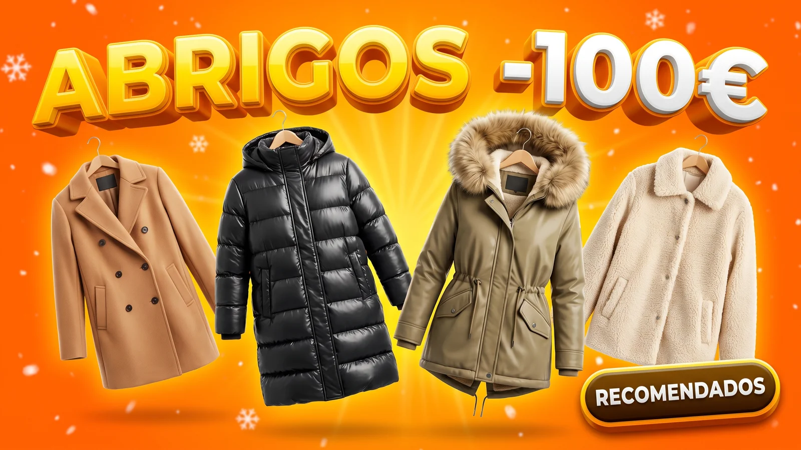 Abrigos de mujer por menos de 100 €: 10 bonitos y calentitos