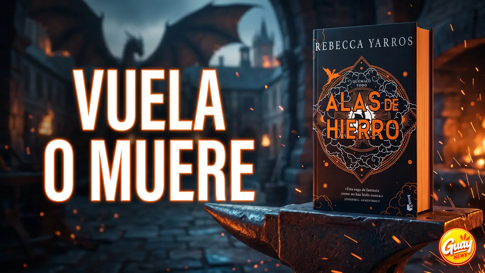 «Alas de hierro (edición especial)», de Rebecca Yarros: una lectura adictiva