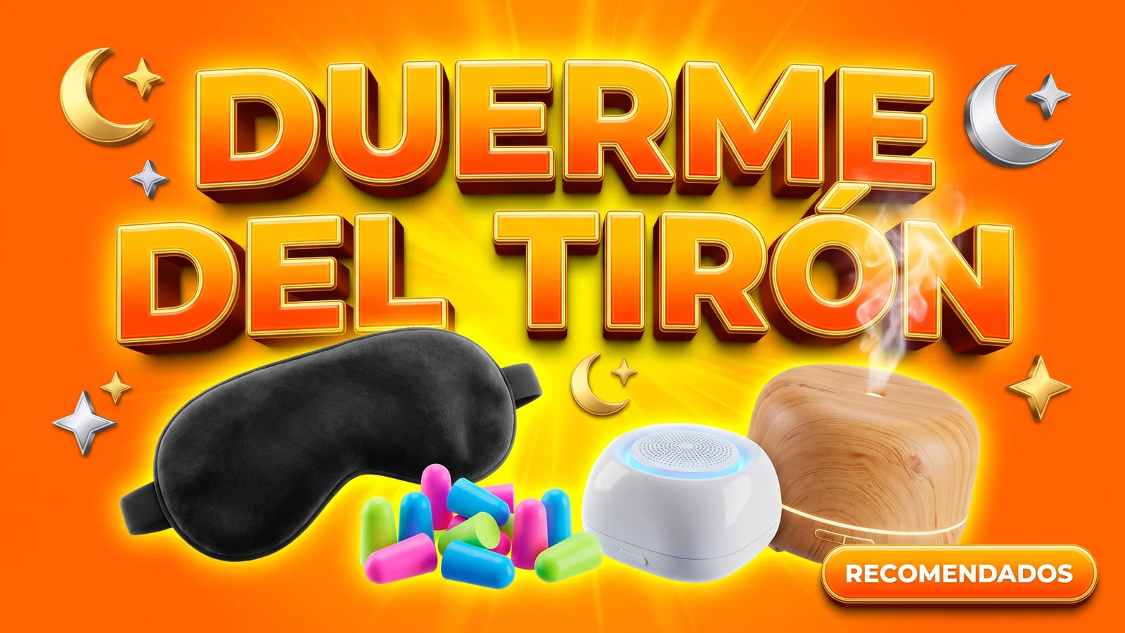 Antifaces, tapones y difusores: 10 compras para dormir