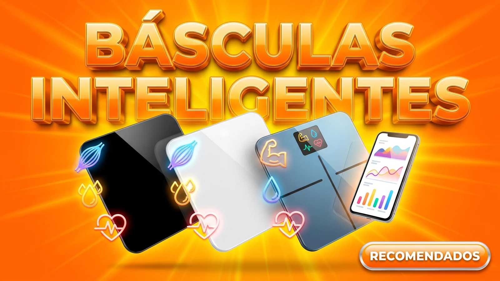 Básculas inteligentes de grasa y músculo: 7 comparadas