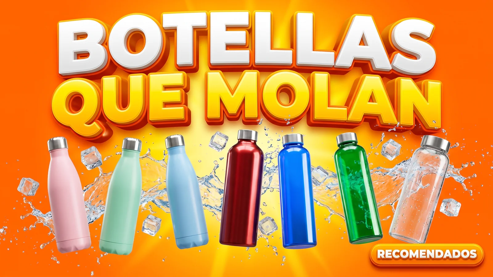 Botellas de agua sin plástico: las 10 más bonitas