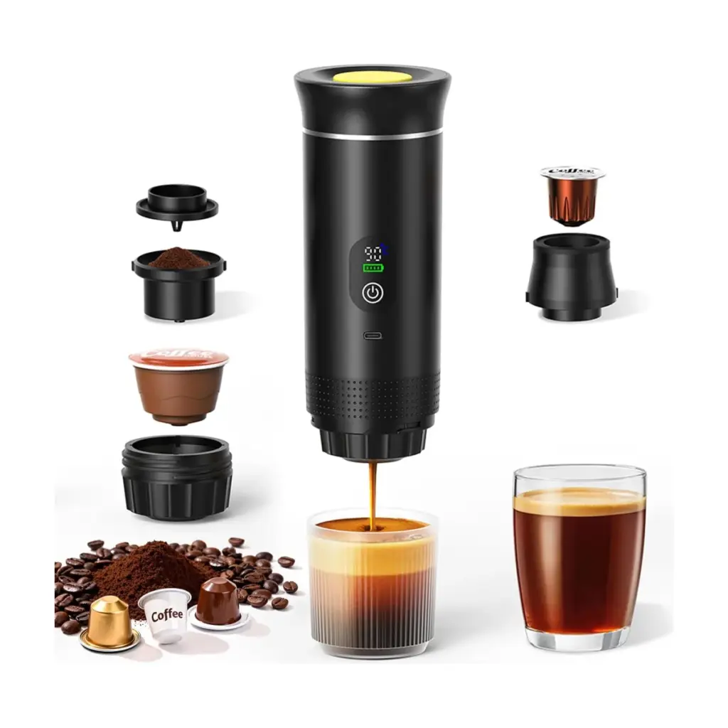 Cafetera espresso portátil 3 en 1 (7800 mAh, 20 bar)