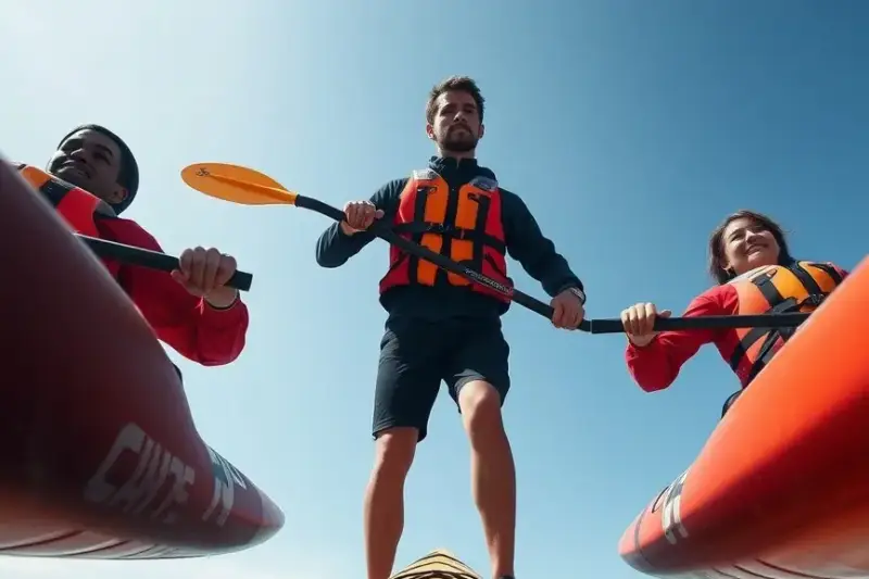 Desaparecen dos kayakistas y son rescatados en Oza