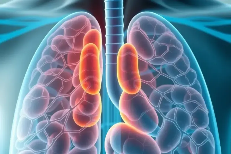 «eje intestino‑pulmón»: NIH