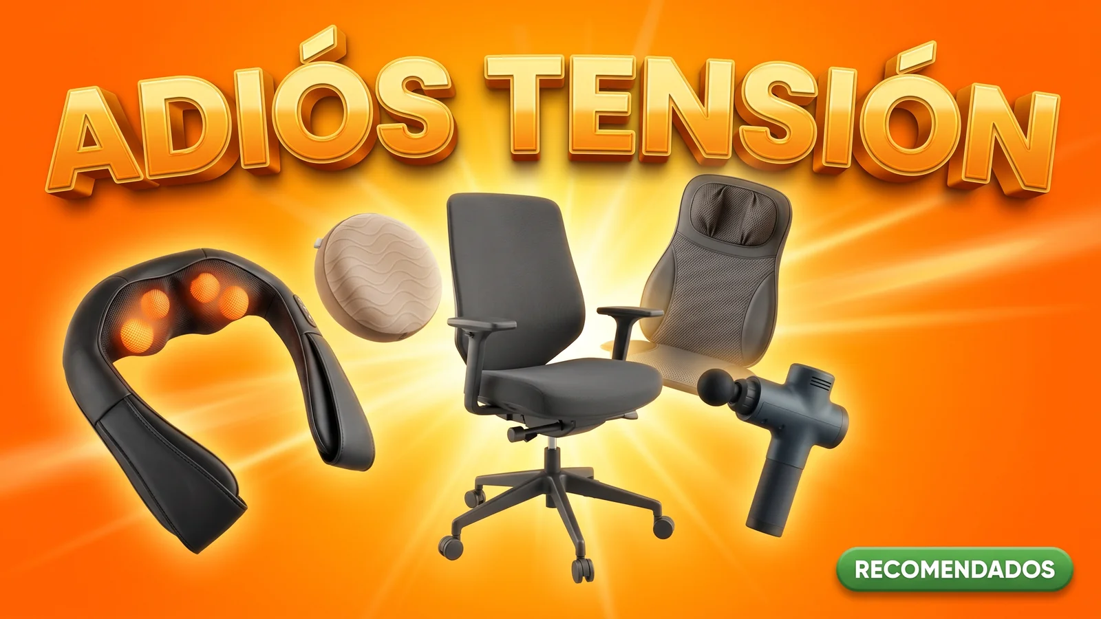 Los mejores masajeadores de cuello y espalda para la oficina