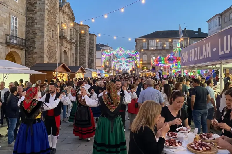 Lugo celebra el éxito de las fiestas de San Froilán 2026 con cientos de actividades