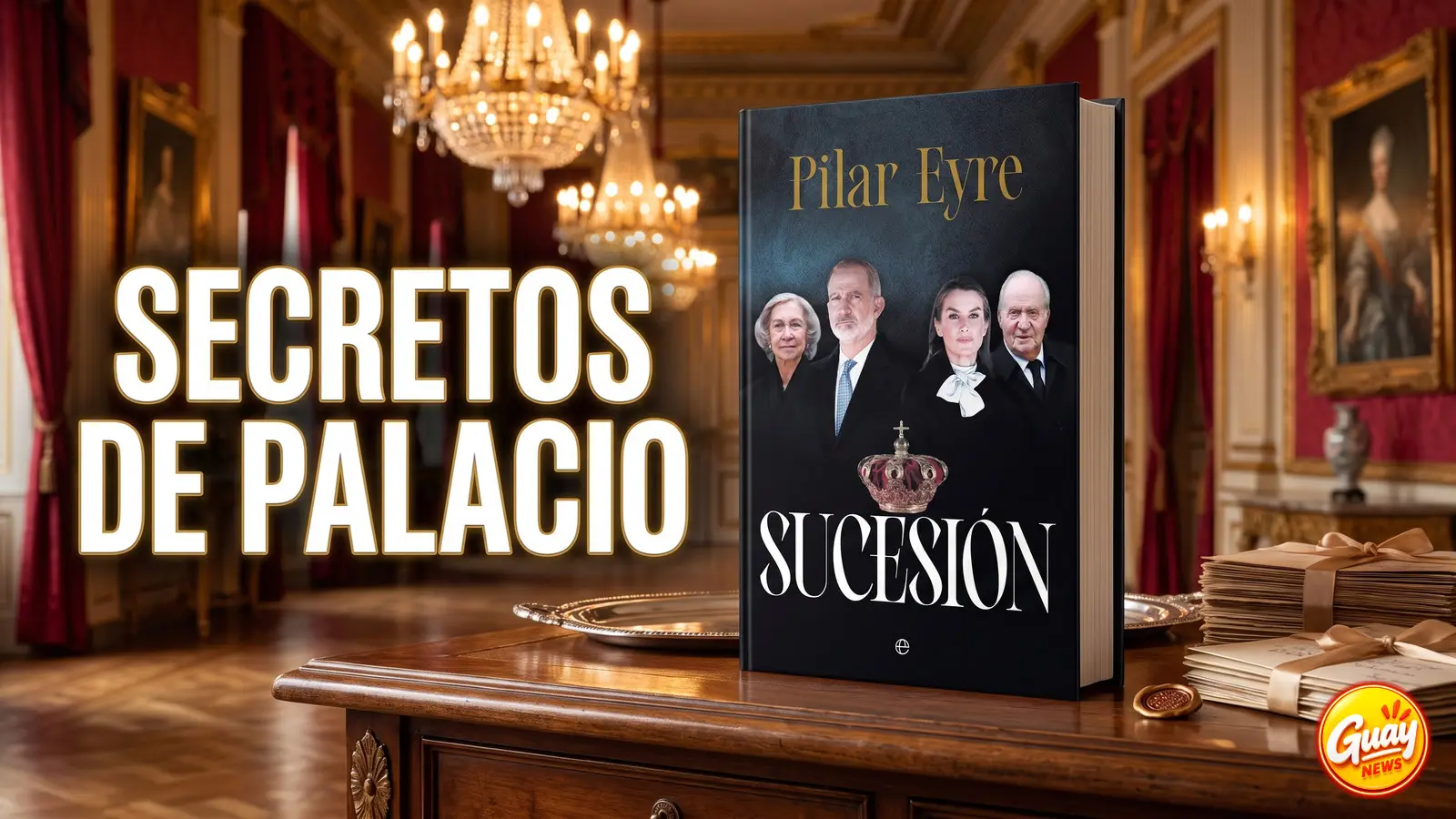 «Sucesión», de Pilar Eyre: una mirada humana a los entresijos de la Corona española